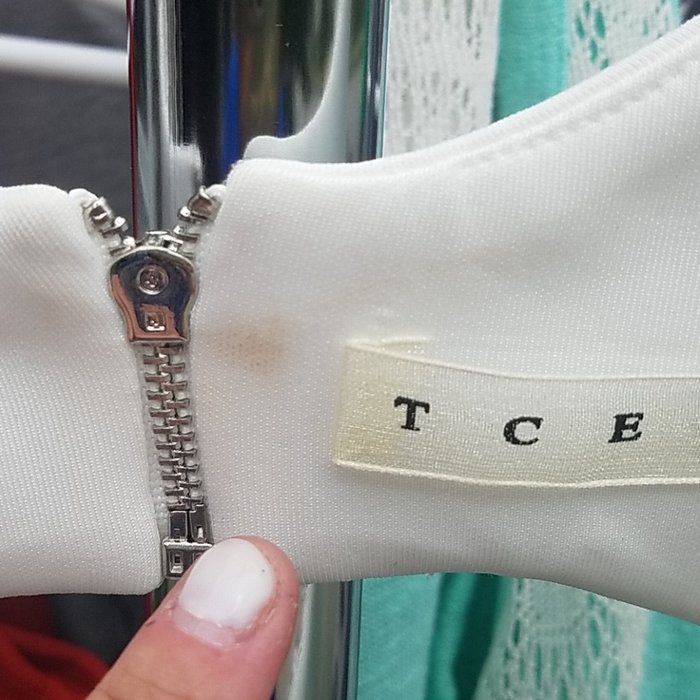Tcec~ White Sequin Dress by Tcec - Picture 5 of 7